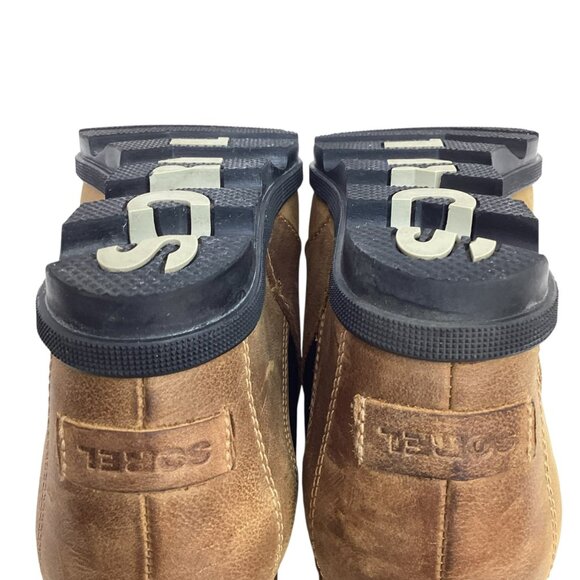 Sorel Joan of Arctic Wedge ll Womens 10 Waterproof Wedge Chelsea Leather Ankle B - Picture 8 of 11